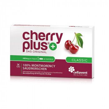 Cherry PLUS Kapseln – Pulver aus Montmorency-Sauerkirschen